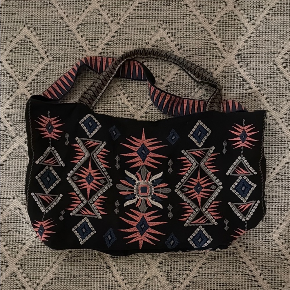Johnny Was embroidered bag.